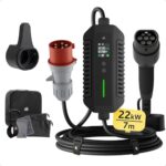 ELEGRP mobili elektromobilio įkrovimo stotelė 11–22 kW, Type 2